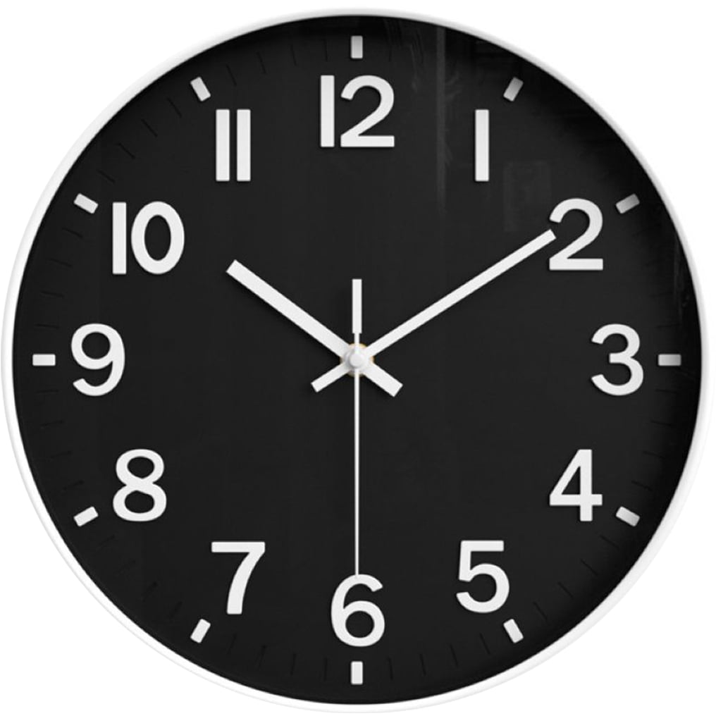 Sanmadrola Wall Clocks Battery Operated,12 inch Silent Non Ticking Modern Wall Clock for Living Room Bedroom Kitchen Office Classroom Decor Glass Front Olive Green with Gold Frame